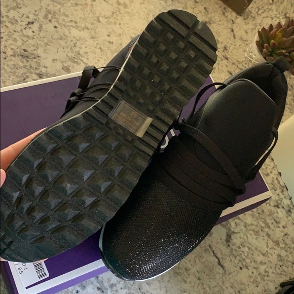 TOP Moda black & sparkly sneakers - Picture 4 of 5